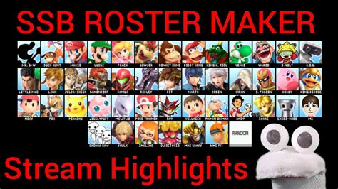 smash roster maker download.